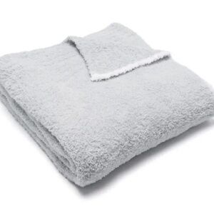 New With Tags-Barefoot Dreams Throw Ocean-White